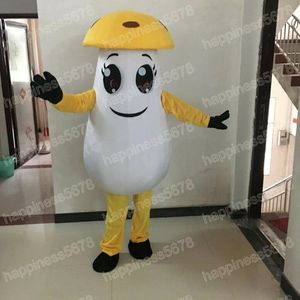 Costumi della mascotte del fungo di prestazione Costumi del personaggio dei cartoni animati di Natale Vestito Festa di compleanno Vestito da esterno di Halloween