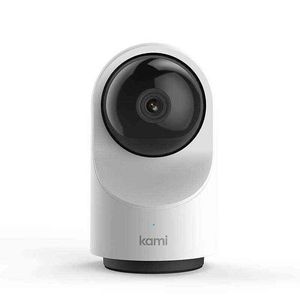 Telecamera di sicurezza interna Kami Full HD Wifi, 1080P IP Cam Motion Tracking Sistema di monitoraggio domestico Modalità privacy 6 mesi Cloud gratuito AA220315