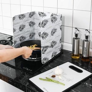 Сублимационные кухонные инструменты Алюминиевая складная кухня газовая плита Baffle Plate Кухни сковородочный масляный всплеск нефть Защитный экран Kichen Accessor