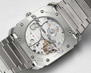BVF 103011 Экстратонкие автоматические мужские часы Octo Finissimo BLV138, 40 мм, серебряный циферблат, браслет из сатинированной полированной нержавеющей стали Super Ed283P