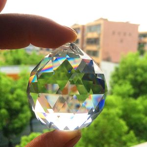 4Pcs Crystal Chandelier Parts Crystal Glass Prisms Rainbow Chandeliers DIY Lighting Home Decoration Pendants