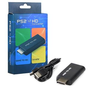 Taşınabilir PS2 - HD Konektörler 480i/480p/576i 3,5 mm AUX çıkışlı Audio Video Dönüştürücü tüm PS2 ekran modlarını destekler