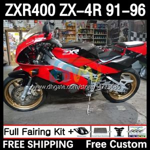 Kawasaki Ninja ZXR 400 CC ZX-4R ZXR400 91 92 93 94 95 96 Cowling 12dh.8 ZX4R 400cc ZX 4R ZXR-400 1991 1992 1992 1993 1994 1996 ABS Açık Satış Siyah Kırmızı