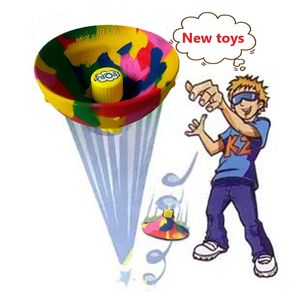 Камуфляжная спиновая отпрыскивающие шариковые игрушки Buncing Bouncing Top Half Bouncing Mowls Декомпрессия детские игрушечные подарки