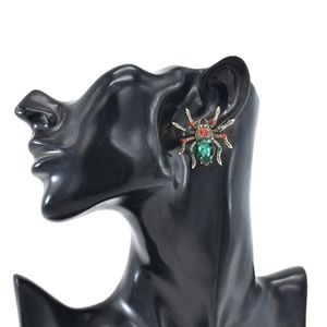 Dangle Avize Yaratıcı Hayvan Kolye Küpe Moda Basit Örümcek Bayanlar Kişiselleştirilmiş Altın Kaplama Parti Takı Hediyeleri