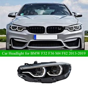 F32 BMW 4 Serisi F36 F82 LED Gündüz Çalışma Far 2013-2019 M4 Turn Sinyal Lens Otomatik Lambalar