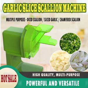 Korean Commercial Chopper Garlic Slice Scal Pepper Cucumber Slices Leek Pleurotus Eryngii Multifunctional Rapid Sliceres