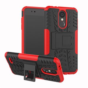 Kickstand Telefon Kılıfları Sağlam Zırh Arka Kapak LG Stylo için Ağır Hizmet Çift Katman Portektör 5 6 7 Aristo 5 K30 K31 K40 K52 K8 K92 G6 G7 G8 V40 V50 V60 Q92 5G Uyum 4