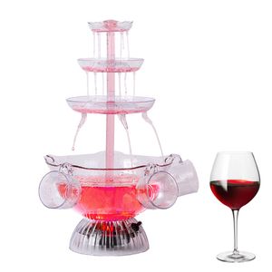 Kırmızı Şarap Çeşmesi Makinesi Kokteyl Çeşmesi Makinesi Suyu İçecek Bira Dispenseri Otel Düğün Kutlaması