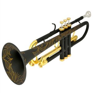 Black and Gold Trumpet for Students