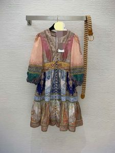 701 2022 летнее брендовое платье в том же стиле, с коротким рукавом, белые бусы, модная женская одежда в стиле ампир, v-образный вырез, высокое качество, changji