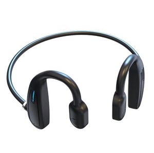 Bluetooth 5.0 S.Wear E6 Kablosuz Cep Telefonu Kulaklıklar Kemik İletim Kulaklık İPhone android telefon için mikrofonlu açık spor kulaklık Siyah Kırmızı Renkler
