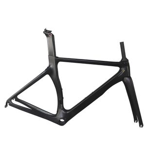Tantan Factory New Aero Racing Road Bicycle Frame TT-X2 Дизайн всех черных углеродных волокон