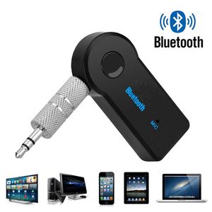 Mini 3.5mm Jack Otomatik AUX Stereo Bluetooth Alıcısı Ses Alıcısı Müzik Adaptörü Kiti Hoparlör MP3 Araba Kulaklık PC Verici