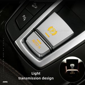 Araç Elektronik Handbrake Otomatik Park Düğmesi BMW için Dekoratif Çıkartmalar 3 5 6 7 Serisi X1 X3 X4 X5 X6 F30 E90 E92 F10 GT ACC212K
