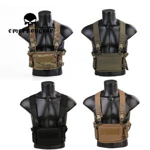 Multicam D3CR Mikro Göğüs Teçhizat Modüler Plaka Taşıyıcı Avcılık Yelek Molle Airsoft Mini Spiritus Taktik Görev Dişli Emersonsear MC RG CB BK