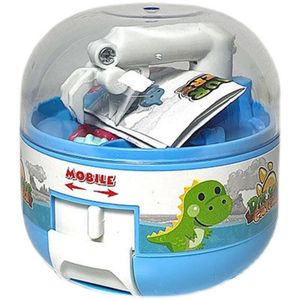Parti Favor Mini pençe makinesi küçük ev sevimli klip dinozor bebek etkileşimli kapsül oyuncak internet ünlü çocuklar erkek ve kız oyuncakları