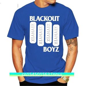 Tişört Blackout Boyz Xan Pompa Xanax Hayalet Mens Tişört Moda 80s Tişörtler 220702
