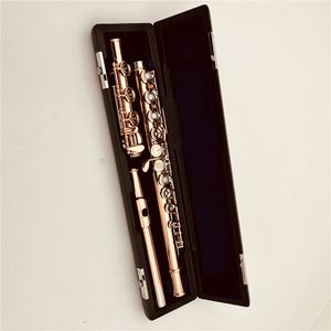 High Quality Flute 17 Closed Holes C Tune Red Copper Professional Musical Instrument With Case Accessories