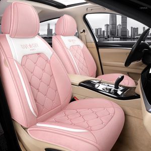 Car Seat Covers Motocovers Accessories For Sedan SUV Warmer Plush 5 Seats Full Set Front And Rear Cushion