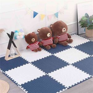 Baby Puzzle Mat Play Mat Kids Beeplocking Prigance Tiles Tiles Tiles Tiles Toys Carpet Soft Carpet Pad Eva Foam 210402