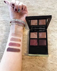 Цвет глаз Quad Luxury Nude Eyeshadow Palette 4 Shades #4 Медовый месяц высший качественный натуральный матовой проклятый глаз с прессованными планочками из тени.