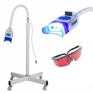 CE Утвержденная CE Мобильный лазерный светодиодный свет отбеливания лампы зубов зубное блюдение зубоврачебные зубы отбеливающие машины с мобильным футляром