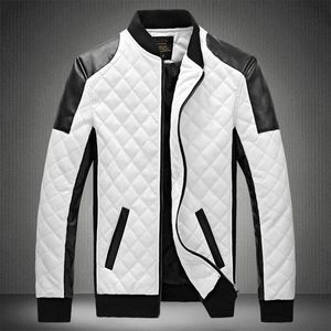 Männer Leder Faux Herren Jacken Casual Hohe Qualität Klassische Motorrad Fahrrad Jacke Männer Plus Dicke Mäntel Frühling/Herbst Chaqueta hombreMen'