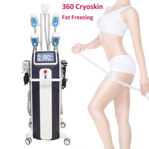 Вертикальный криолиполиза толстые заморозки для похудения машина Cryo Skin Laser Lipo кавитация RF уменьшение жира теряет вес устройства DHL бесплатный корабль