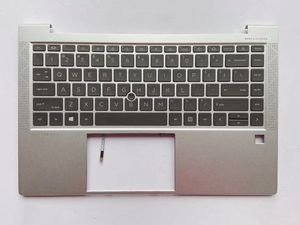New Original Laptop Housings Upper Cover Keyboard for HP ELITEBOOK 840 G7 G8 745 G8 M07090-001 Palm Rest Case