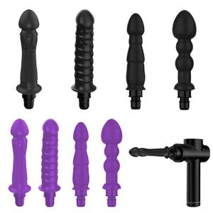 Dildo fasiyal masaj silah adaptörü seks makinesi aksesuarları kadınlar zevk penis vibratör kadın mastürbatörü yetişkin oyuncak 0804