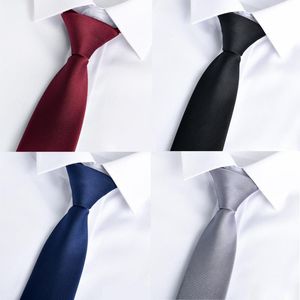 Bow bağları Erkekler rahat Kore Dar Tembel Monochrome 1200 pin 6cm Özel Durak Tedarik Bir kutudaki insan için kolay fermuar kravat Seti