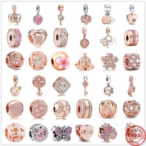 925 Gümüş Gümüş Dangle Charm Yeni Infinity Love Beads Boncuk Boncuk Pandora Takılar Bilezik DIY mücevher aksesuarları