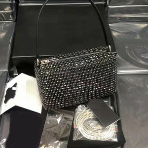 AAA Mirror Quality Diamond Bag с коробкой женщин -роскошные дизайнеры сумки 2022mini Tote Pochette Classic Fashon Clutch Clutch Wallet Wrinestone Pullow