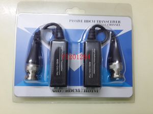 50 çift / grup CCTV Via Twisted Pairs verici HD CVI / TVI / AHD Pasif Video Balun Erkek BNC UTP Cat5 / 5e / 6 Ağ Kamera