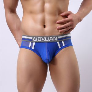 Новые эротические мужские трусы гей трусы мода сетка тонкий ледяной шелк Cueca Comfort дышащая ночная белье сексуальная краткая ночная одежда мужская клубная одежда