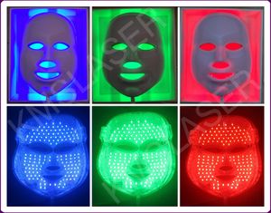 7 цветов фотон PDT LED уход за кожей лица Маска синий зеленый красный свет терапии красоты устройства DHL бесплатная доставка