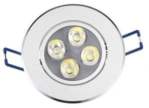 4W 4*1W LED Downlights high power led downlights Warm white/cool white AC85-265V Free shipping/DHL