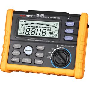 Freeshipping Digital Medidor de Resistência de Isolamento Tester Multímetro Megohm Medidor 0.01-10G ohm HV meter