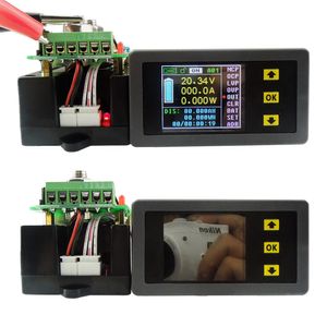 Freeshipping DC 120 V 100A Kablosuz Dijital LCD Ekran Dijital Akım Voltmetre Ampermetre Güç Enerji Multimetre Paneli Tester Metre Monitör