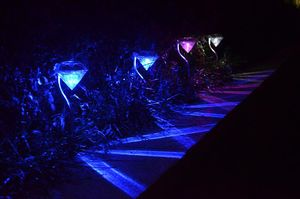 Açık Güneş Işıkları Dengcao Ball Renkli Işık Bahçe Işığı LED Işık Su Geçirmez Takılan Güneş Işıkları