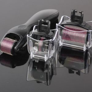 Набор 3-в-1 комплект Derma Roller Titanium Micro игольчатый набор для ухода за кожей (3 отдельные роликовые головки (0,5 мм 1,0 мм и 1,5 мм)