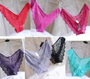 Kadın Moda Seksi Dantel Çiçek Külotları G-Strings Sheer Peçe Kılavuzu Bikini Knickers T iç çamaşırı perspektifi iç çamaşırı karışımlar Renkler Hediye