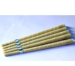 Wholesale pure beewax ear candle unbleached organic muslin fabric with protective disc+CE quality approval free shipping