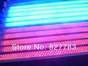 T8 led tube grow light red color 18w 1200mm 10Piece 1 lot free shipping led tube grow light