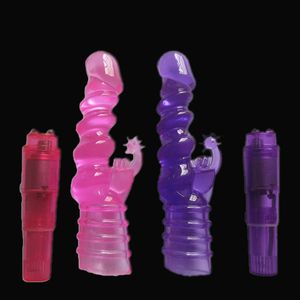 Multisped Rabbit Vibrator Dildo G-Spot Clitoral Massageador Feminino Toy Feminino Novo #R92