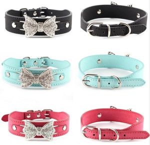 Köpek Yaka Bling Kişiselleştirilmiş Pet Köpek Yaka Toka Köpek Kedi Kolye ile Rhinestone Harfler Charms G1015