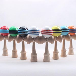 18.5cm New fashional Kendama Ball Japanese Traditional Wood Game Toy Education Gifts,Activity Gifts toys,18.5cm Bilboquet games toys