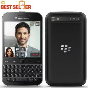 Orijinal Klasik Blackberry Q20 Cep Telefonu 4G LTE Blackberry 2 GB RAM 16 GB ROM Çift Çekirdekli 8MP Cep Telefonları 3.5 inç NFC HDMI DLNA WLAN