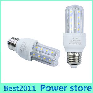 E27 5 W 2835 SMD Beyaz / Sıcak Beyaz LED Mısır Ampuller U Şekli Lamba Enerji İç Aydınlatma için Tasarruf